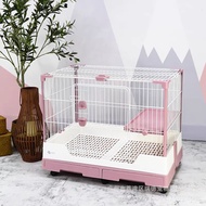 Da Cage Cage Double Drawer Western Cage Spray-Proof Deluxe Large Size r81pror81r71 Rabbit Guinea Pig