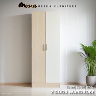 (PREMIUM)mesra-wardrobe /4x5 wardrobe / almari baju / muji colour / wadrobe 6door / wardrobe 2door /