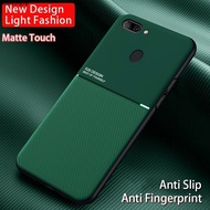 OPPO A12 A12E A7 A5s A3s F9 R15 Pro R11 R9s Plus A83 F9Pro R15Pro Plus R11Plus R9sPlus Matte Phone Case Hard Soft Anti Shock Shockproof Casing TPU New Leather Magnetic Cover