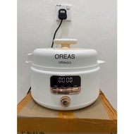 URINGO 2 In 1 Electric Pressure Cooker (3L) Smart Pressure Cooker Safely Release the High Pressure w