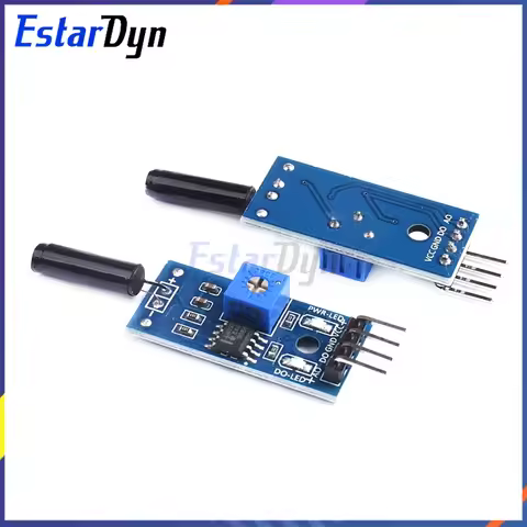 SW-18010P Vibration Sensor Switch Module, Normally Open High Sensitivity 12V for Alarm Arduino Car D