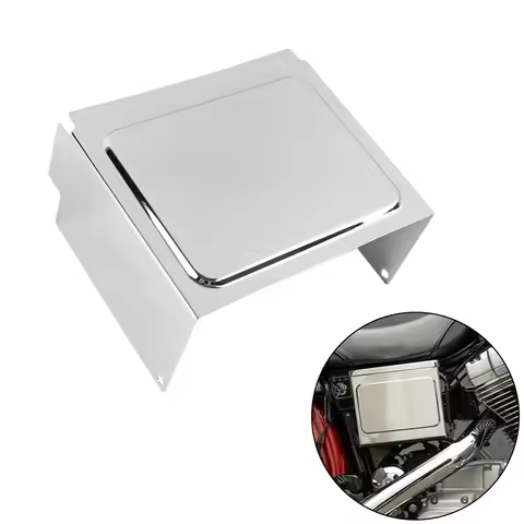 Chrome Battery Side Cover For Harley Sportster XL 1997-2003 FXD Dyna 1999-2005 Motorcycle Accessorie
