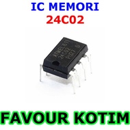 ATMEL 24C02 24 C02 24C 02 E-EPROM 2K 256 X 8 IC MEMORY MEMORY FVKOTIM