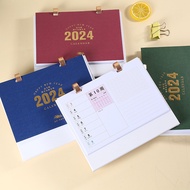 [SG] 2024 Calendar Desk Calendar with Gift Box Calendar Creative Weekly Calendar Desktop Decoration