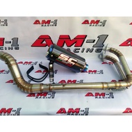 SC Project Racing Exhaust Yamaha R25 R 25 Mt25 Mt 25 Carbonbiru