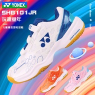 Yonex Genuine Goods YY Badminton Shoes Shb101jr Children's Shoes Power Pad Non-Slip Shock Absorption
