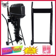 sunnyhousess Haofy Outboard Boat Motor Stand Carrier  165lb Load Heavy Duty Engine Trolley with Whee