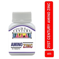 21ST CENTURY AMINO ZINC (60 TABLETS)
