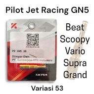 Variation 53 Pilot Jet KTC Racing Beat / Scoopy / Vario / Supra / Grand