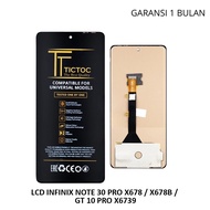 LCD INFINIX NOTE 30 PRO X678 X678B / GT 10 PRO X6739 TOUCHSCREEN FULLSET