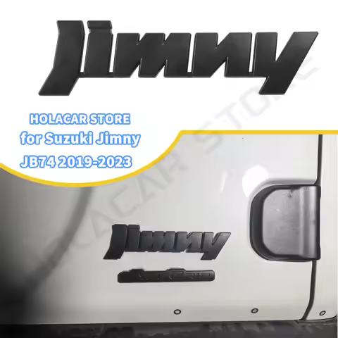 Jimny Decoration Sticker Rear Trunk Decals Emblem Badge Body Sticker Car Door Logo For Suzuki Jimny 