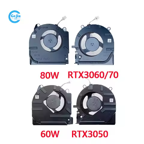 New Original Laptop CPU GPU Cooling Fan For HP Victus 7 8 16-D 16-E TPN-Q263 Q264