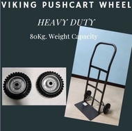 Kartilya Push Cart Pushcart Trolley 1" Pipe X 6 Inch Wheel