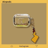 Airpods pro Apple Earphone Case Electroplating Pikachu Earphone Case Apple Earphone Case Earphone Pr