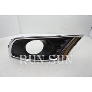 RUN SUN 車燈車材 豐田 2009-2011 CAMRY 6.5代 鍍鉻霧燈框 霧燈蓋