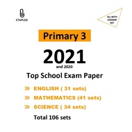 [ 2021 ] Primary 3 Top Schools Exam Papers P3