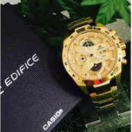 Casio Edifice 540 Gold Full Gold Watch