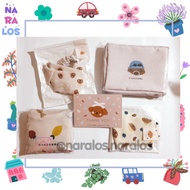 JUAL SATUAN - Nakedsol X Kellysandco Merchandise Oat - Pouch Masker