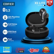 X5 Edifier Lite TWS - True Wireless In-Earphone Usb Type C / Ip55 Dust & Splash Proof InEarphone