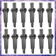 (Y W Z H)Hand Tool Set-12 Pack Wedge and  Shims, 5/8 Inch Inch Heavy Duty for Rock Splitting Wedges 