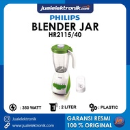 Philips Blender Plastik 2 Liter 350 Watt Green HR2115/43