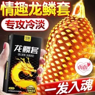 Vivi Dotted Condom Dragon Latex 10PCS Lubricated Hyaluronic Acid Large Granule Kondom Berduri (Not D