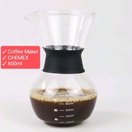 V60 COFFEE MAKER 600ml CHEMEX/ V60 Coffee Maker Coffee Pot SE111