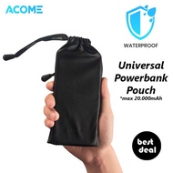 Acome ATP01 Sarung Powerbank Universal Kulit PU / Pouch Serba Guna Handphone Powerbank Headset Earph