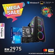 PCOUTLET MEGA SALE 12TH GEN i3 GTX1660 SUPER GAMING PC