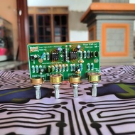 Crossover Aktif 4 Way Sistem State Variable Frekuensi  Sub Rendah Halus