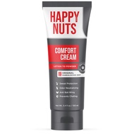 Happy Nuts Comfort Cream Lotion to Powder, Sweat Protection & Prevents Chafing 100ml (3.4 oz)