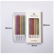 Birthday Cake 6Pcs Candle Birthday Party Cake Baking Decoration