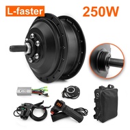 24V 36V 250W Electric Bike Set E-bicycle Youe Rear Drive Disc Brake Speed Gear Hub Brushless Motor C