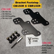 Raiser Foot step Footstep CBR150R Footstep Heightener CBR150R Underbone Footstep CBR150R