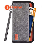 Saya tahu pemegang pasport keluarga kulit RFID menyekat dokumen perjalanan kalis air penganjur kes P