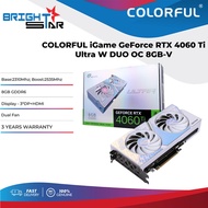 COLORFUL IGAME GeForce RTX 4060 Ti Ultra W DUO OC 8GB-V GDDR6 Graphics Card
