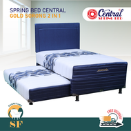 Spring Bed Central Gold Sorong 2 in 1