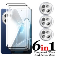 For OnePlus 13 Glass For OnePlus 11 12 13 12R 11R Tempered Glass Full Cover 3D Curved Screen Protect