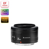 YongNuo YN35mm F2 Lens Wide-angle Large Aperture Fixed Auto Focus Lens AF MF Camera Lens For Canon EOS DSLR Cameras