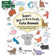 Free Shipping KAWAII: HOW TO DRAW REALLY CUTE ANIMALS: DRAW EVERY LITTLE CREATURE IN THE CUTES