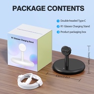 HUADAI For Ray-Ban Meta Wayfarer/Skyler/Oakley HSTN/Headliner(GEN1 &GEN2) Glasses Charging Stand For