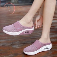 YR Women Air Cushion Slip-On Walking Shoes Orthopedic Diabetic Walking Shoe Plus Size