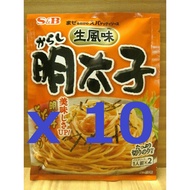 Mentaiko (Spicy Pollack Roe) Spaghetti Sauce 2 servings x 10 packs, Fish Eggs Pasta Sauce with Topping Nori (Laver)