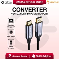 Ventuz Converter HDMI 2.0 To DP Display Port 1.8M Cable