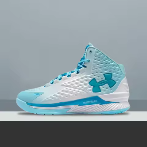 Under Armour Curry 1 High-Top Basketball Shoes for Men: Anti-Twist, Anti-Roll, Combining Rebound and