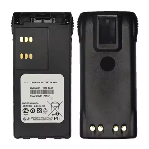 HNN9013D Battery 2000mAh Li-ion Compatible with Two Way Radios GP340 GP380 GP640 GP680 HT1250 HT750 