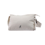 KANGOL Shoulder Bag กระเป๋าสะพายข้าง ตกแต่งโลโก้ kangol  สีขาว  ดำ 65251702