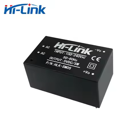 Free Shipping 10pcs/Lot HLK-5M05 220V to 5V 1A Step-Down Power Supply Module Isolated Single Output