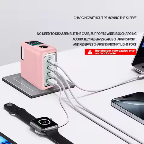 3color Charger Case For Anker Zolo140W Anti Drop Anti Sweat Dustproof Shell Power Bank Portable Char
