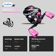 SP-200 Baitcasting Reel 7.1:1 High Speed 5kg Drag Fresh Saltwater Fishing